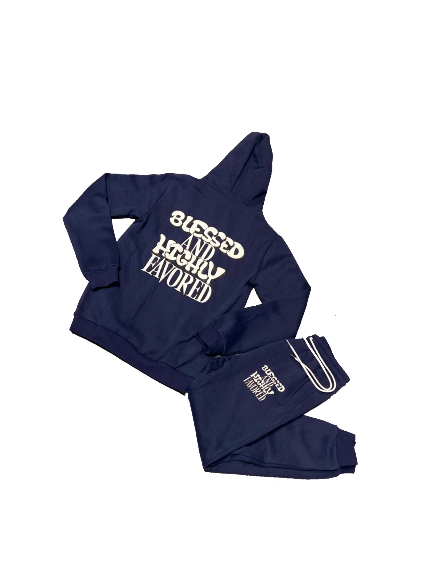 "Blessed and highly favored" sweatsuit