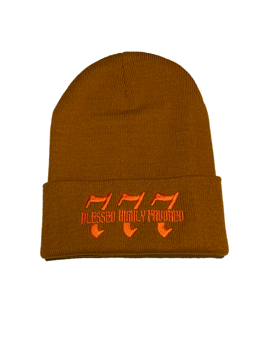 "777" beanie