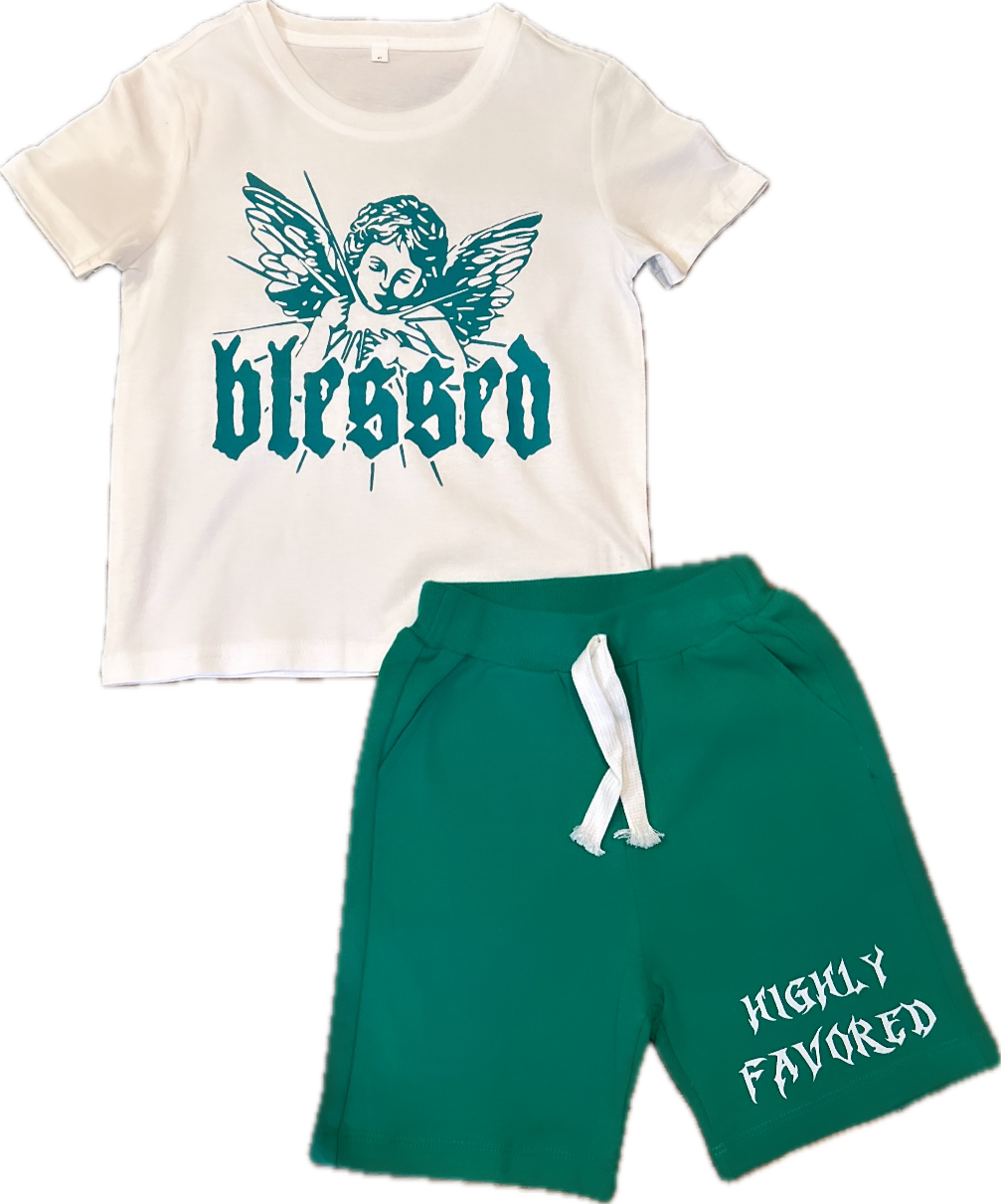 KIDS BHF SHORT SET