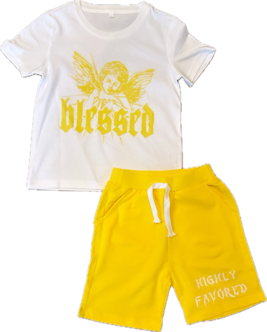 KIDS BHF SHORT SET